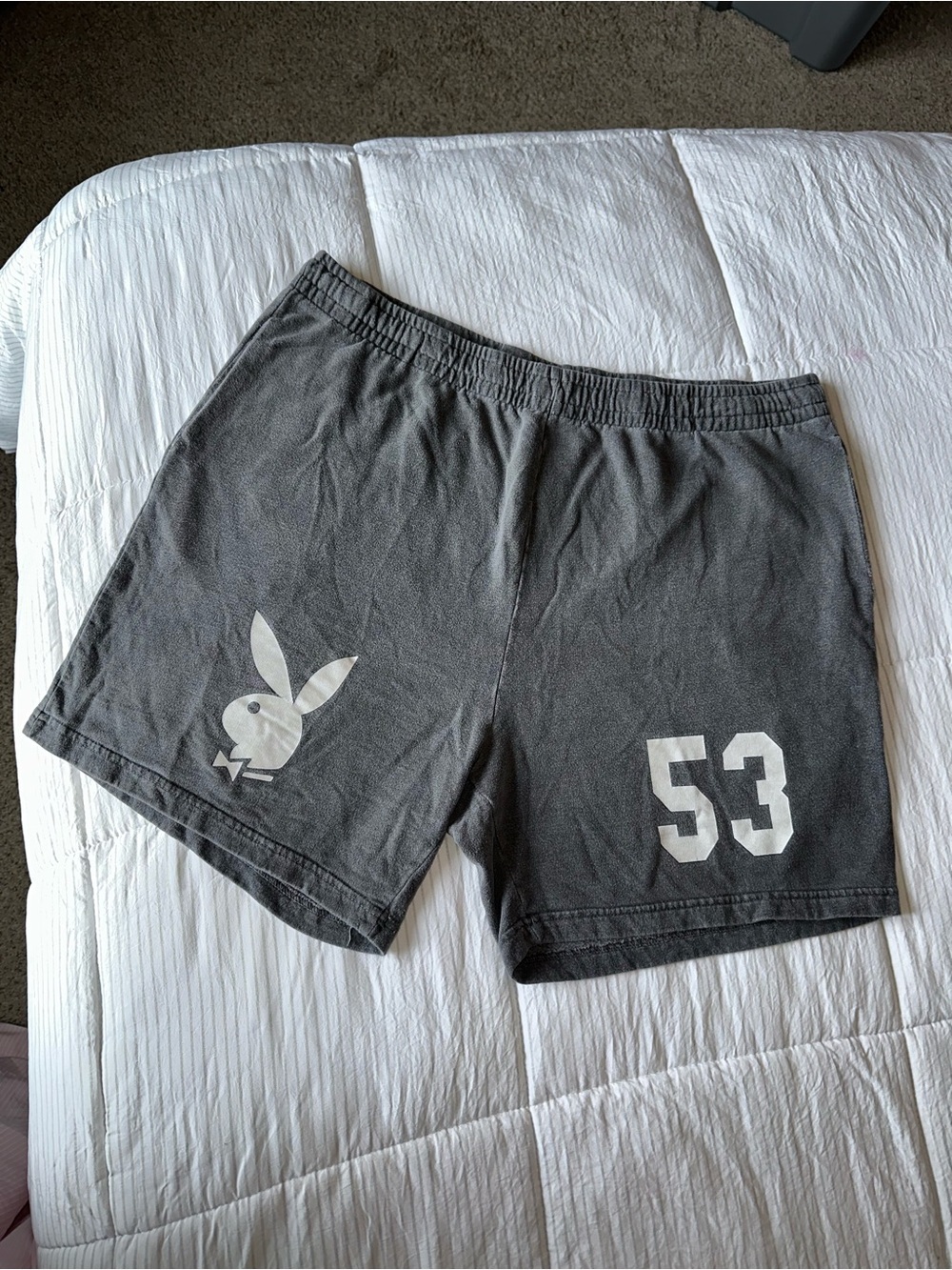 PLAYBOY Gray 53 Shorts